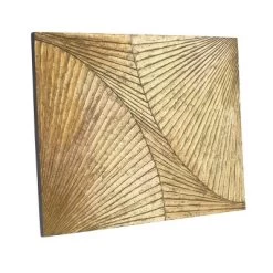 Wood Geometric Carved Radial Wall Decor - Olivia & May