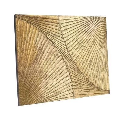 Wood Geometric Carved Radial Wall Decor - Olivia & May 3 Wood Geometric Carved Radial Wall Decor - Olivia & May