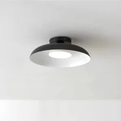 1-Light LED Integrated Matte Black Flush Mount Ceiling Light - Globe Electric -Online Home Decoration GUEST 45038d43 012a 4e57 9f32 5d6c9116f2e4
