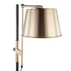 63-72" Metric Floor Lamp Black/Antique Brass - LumiSource -Online Home Decoration GUEST 468615f4 890b 4404 a974 ce457d4f22c8