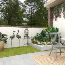 47" Iron Vintage Birdcage Black - Olivia & May -Online Home Decoration GUEST 4753a504 c25d 459a a97f ac35a42762d7