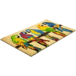 Northlight Toffee And Multicolor Parrots Coir Outdoor Doormat 18" X 30" 10 Northlight Toffee And Multicolor Parrots Coir Outdoor Doormat 18" X 30" -Online Home Decoration GUEST 4862d734 12c4 4ffa 8a9e 0c4de4f76b61