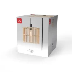 58" Barden Matte Black Floor Lamp With Bamboo Shade - Globe Electric -Online Home Decoration GUEST 48b13015 f164 46c4 a675 b4ed6e824697