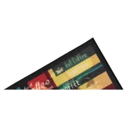 J&V TEXTILES 2-Piece Non Slip Kitchen Mat Rugs Comfort Standing Mats For Home Kitchen Entrance Door Mat (Coffee Kitchen) -Online Home Decoration GUEST 48f0092d d4c1 4ff3 a5c3 e3883744f63e