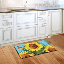 Briarwood Lane Sunflower Field Summer Doormat Butterflies Floral 30" X 18" Indoor Outdoor -Online Home Decoration GUEST 4a23ad75 b7d4 46c4 9dbb 0d88b25ca36b