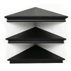 10.9" X 1.6" 3pk Providence Reilly Triangle Corner Shelf Set - Kiera Grace -Online Home Decoration GUEST 4a6f2390 5392 4770 84fe c1caa99e3e13