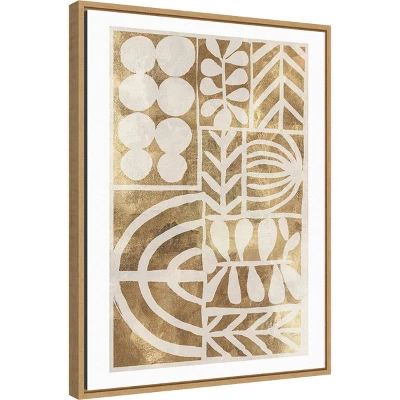 18" X 24" Botanic Print By Tom Reeves Framed Canvas Wall Art Beige - Amanti Art 3 18" X 24" Botanic Print By Tom Reeves Framed Canvas Wall Art Beige - Amanti Art