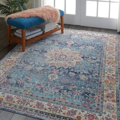 Nourison Vintage Kashan VKA01 Indoor Area Rug 5 Nourison Vintage Kashan VKA01 Indoor Area Rug - Image 3