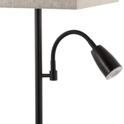 (Set Of 2) 25.5" 2-Light Austin Farmhouse Industrial Table Lamp With USB Charging Oil Rubbed Bronze (Includes LED Light Bulb) - JONATHAN Y -Online Home Decoration GUEST 4cb98746 3b68 41fe beae 4066f41fcf57