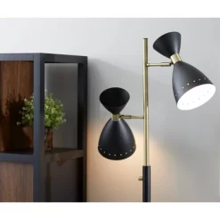 Oscar Tree Lamp Black - Adesso -Online Home Decoration GUEST 4ccf0d70 6828 4bb2 b8cf 30ef2dc8fd6e
