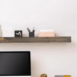 Modern Ember Vara Wood Mantel Shelf - Features Knots And Natural Distresssing -Online Home Decoration GUEST 4f31e62b 57b2 4e28 9552 682ee34d8c04