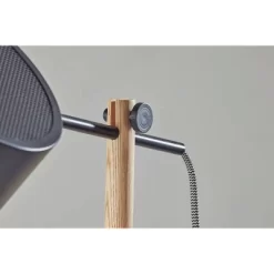Dylan Floor Lamp Natural Wood/Black - Adesso -Online Home Decoration GUEST 500e4691 8e53 4380 9443 7f3d77f0e995