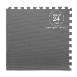 Foam Flooring Tiles 24-Pack Interlocking EVA Foam Pieces Non-Toxic Floor Padding For Playroom Gym Or Basement By Stalwart (Gray) 9 Foam Flooring Tiles 24-Pack Interlocking EVA Foam Pieces Non-Toxic Floor Padding For Playroom Gym Or Basement By Stalwart (Gray) -Online Home Decoration GUEST 500fb049 9224 4111 b9f2 4523c8ca4ac1