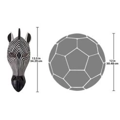 Design Toscano Zebra Mask -Online Home Decoration GUEST 50deef25 255d 41bd bae1 aa1eeb1ed222
