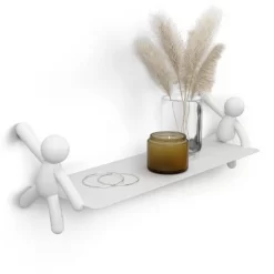 Buddy Floating Wall Shelf White - Umbra -Online Home Decoration GUEST 53614d62 fbea 4cb6 b34e ec41b4d7ed0e