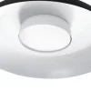 1-Light LED Integrated Matte Black Flush Mount Ceiling Light - Globe Electric -Online Home Decoration GUEST 56a093e6 3e32 4b7b 839a 71ad77176f71