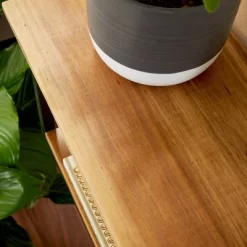 Industrial Metal Wall Shelf Set Of 2 Brown - Olivia & May