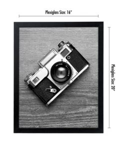 Americanflat Poster Frame With Polished Plexiglass - Hanging Hardware Included