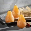 Brown Sugar Pear Candles - Set Of 3
