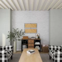 Wood Geometric Linear Carved Wall Decor With Black Frame Set Of 2 Brown - Olivia & May -Online Home Decoration GUEST 5df3bd84 9d0f 40f0 9f5b 9e8586473816