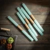 Sea Foam Timber Tapers - Set Of 12 -Online Home Decoration GUEST 5ef6a034 fcd6 4e4e 8e34 25245488d1be