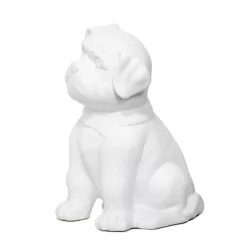 Porcelain Puppy Dog Shaped Table Lamp White - Elegant Designs -Online Home Decoration GUEST 5fa9ee9a 0176 4489 a681 85c50cd08144