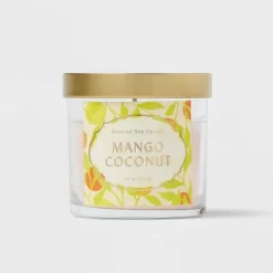 Glass Jar Mango Coconut Candle - Opalhouse™ -Online Home Decoration GUEST 5fde4c7c e49f 4dd8 9155 a3e0346ab1da