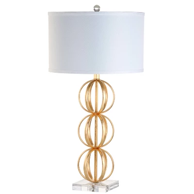 (Set Of 2) 29" Annistyn Table Lamp Brass Gold (Includes LED Light Bulb) - Safavieh 4 (Set Of 2) 29" Annistyn Table Lamp Brass Gold (Includes LED Light Bulb) - Safavieh - Image 2