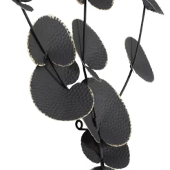 Metal Floral Wall Decor Black - Olivia & May -Online Home Decoration GUEST 6203008b df86 4cf2 a5c4 be178ff0fb63
