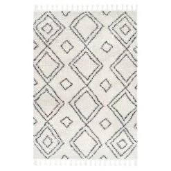 NuLOOM Serena Diamond Trellis Tassel Area Rug -Online Home Decoration GUEST 645f047e 04b7 458e b982 37bc4869cd76