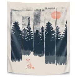 Americanflat A Fox In The Wild By NDTank Wall Tapestry -Online Home Decoration GUEST 652bb6dd 6ba1 4d1e a0e2 41ce2133040f