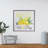 Northlight White And Black Gingham "Squeeze The Day" Decorative Lemon Wall Art 13.75" -Online Home Decoration GUEST 6c3a7d04 68be 454e a984 6afd29e948eb