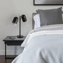 18" 2-Light Carter Table Lamp Matte Brass/Black - Globe Electric -Online Home Decoration GUEST 73559830 a420 4e0b 85bf 7ebe6542d281