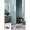 Possini Euro Design Modern Tree Floor Lamp With USB Charging Port 4-Light 72" Tall Brushed Nickel Glass Shade Living Room Reading -Online Home Decoration GUEST 7abedf46 b7a1 44e6 836f 686767fcc6f4