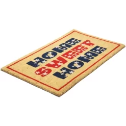 Northlight Red And Blue Americana Home Sweet Home Coir Outdoor Doormat 18" X 30" -Online Home Decoration GUEST 7d8095b0 d566 4e29 9a57 d18f028a2e69
