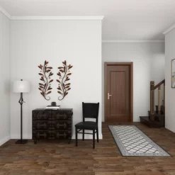 Metal Leaf Wall Decor Set Of 2 Brown - Olivia & May -Online Home Decoration GUEST 7dfd259f 4b94 4a75 b2d8 0556a638ef37