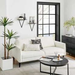 15.7" X 13.5 Set Of 2 Reversible Triangle Accent Wall Shelves - Danya B. -Online Home Decoration GUEST 7e25d404 8804 4c27 8a4b d518f9f000fc