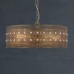 23.5" 3-Light Bryar Chandelier Brass/Crystal - River Of Goods -Online Home Decoration GUEST 7f85db4d 7c95 4e77 8698 30f626d69aa9