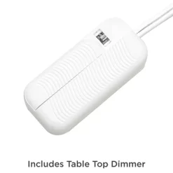 Possini Euro Design Karen Modern Table Lamp 36" Tall Dark Gold Glass With Table Top Dimmer Off White Fabric Drum Shade For Bedroom Living Room Bedside -Online Home Decoration GUEST 8032c832 c747 472c a605 5dae1b94b1a8