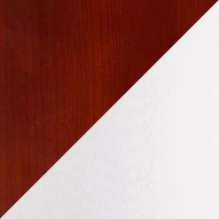 Arturo Contemporary Floor Lamp With Walnut Wood And Fabric Shade White (Includes LED Light Bulb) - LumiSource -Online Home Decoration GUEST 80894221 2aab 47a3 9954 ba023fdefa14