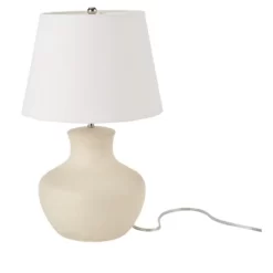 18.5" Organic Texture Ceramic Table Lamp - Nourison -Online Home Decoration GUEST 80a6a10e 5fe4 46de 9fbb 8ee025e212a3