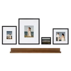 5pc Gallery Frame Box Set Rustic Brown - Kate & Laurel All Things Decor -Online Home Decoration GUEST 82be9d5e 8fd0 41b8 b6e4 e919b7bb34fb