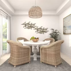 Metal Bird Flying Flock Of Wall Decor White - Olivia & May -Online Home Decoration GUEST 82e1bd61 78bd 42f7 824d b016513f14d6