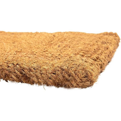 Juvale Plain Coco Coir Door Mat, Bare Natural Unadorned Doormat For Outdoor Entries, Suitable For Inside And Outside Use, 30x17 In 6 Juvale Plain Coco Coir Door Mat, Bare Natural Unadorned Doormat For Outdoor Entries, Suitable For Inside And Outside Use, 30x17 In - Image 4