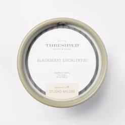 20oz Ceramic Blackberry Eucalyptus Candle Green - Threshold™ Designed With Studio McGee -Online Home Decoration GUEST 870ce181 98d9 4be6 a455 6aadadca64e1