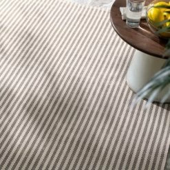 Home Conservatory Pinstripe Handwoven Indoor/Outdoor Area Rug -Online Home Decoration GUEST 8a8cfdf6 8544 404b 9110 88c5ba14ac44