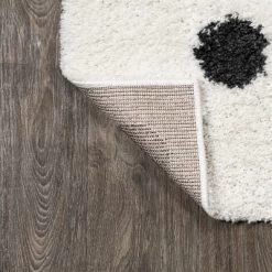 Pere Modern Charcoal Dot Shag Area Rug - JONATHAN Y -Online Home Decoration GUEST 8aeb1d86 a5d1 44be b696 bcd55581d258