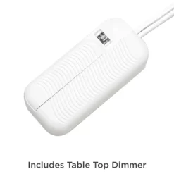 360 Lighting Simon Modern Table Lamps 25 1/2" High Set Of 2 Brushed Nickel With USB Charging Port And Table Top Dimmers White Fabric For Home Desk -Online Home Decoration GUEST 8b0468f4 1ce9 4e33 b8bb 2d72cd996834