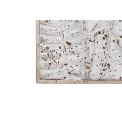 Set Of 2 Metal Decorative Wall Décor With Flowers White - Storied Home -Online Home Decoration GUEST 8b64a243 7125 438d 8c87 bff9ce4be653