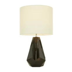 26" X 15" Modern Ceramic Table Lamp - CosmoLiving By Cosmopolitan